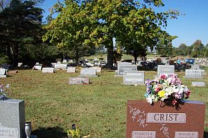 A view of Vale Rd. Cemetery