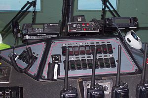 Engine 58's command console dashboard.